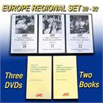 JVC Europe Music and Dance Regional Set -- 3 DVDs and 1 CD-ROM with 9 printable, searchable and copy-permission books