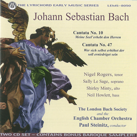 J.S. Bach: Cantata No. 10, Cantata No. 47 <font color="bf0606"><i>DOWNLOAD ONLY</i></font> LEMS-8050