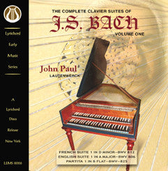 J.S. Bach: The Complete Clavier Suites, Vol. 1 <font color="bf0606"><i>DOWNLOAD ONLY</i></font> LEMS-8066