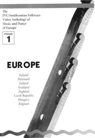 JVC/SMITHSONIAN FOLKWAYS VIDEO ANTHOLOGY OF MUSIC & DANCE OF EUROPE VOL 1 (1 DVD/1 BOOK)