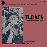 Turkey - Traditional Songs & Music <font color="bf0606"><i>DOWNLOAD ONLY</i></font> LAS-7356